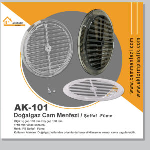 AK-101 DOĞALGAZ CAM MENFEZİ